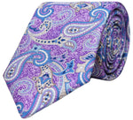 Load image into Gallery viewer, Modern Melange Paisley/ Shades of Purple
