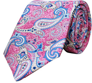 Modern Melange Paisley/ Cotton Candy