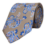 Load image into Gallery viewer, Springtime Floating Paisley Twills/ Red Royal
