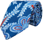 Load image into Gallery viewer, Springtime Bold Paisley Twills/ Blueberry
