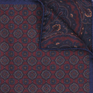 Medallion/Paisley Pocket Square