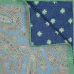 Load image into Gallery viewer, Soft Tone Moving Paisley Pocket Square
