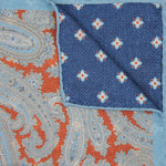 Load image into Gallery viewer, Soft Tone Moving Paisley Pocket Square
