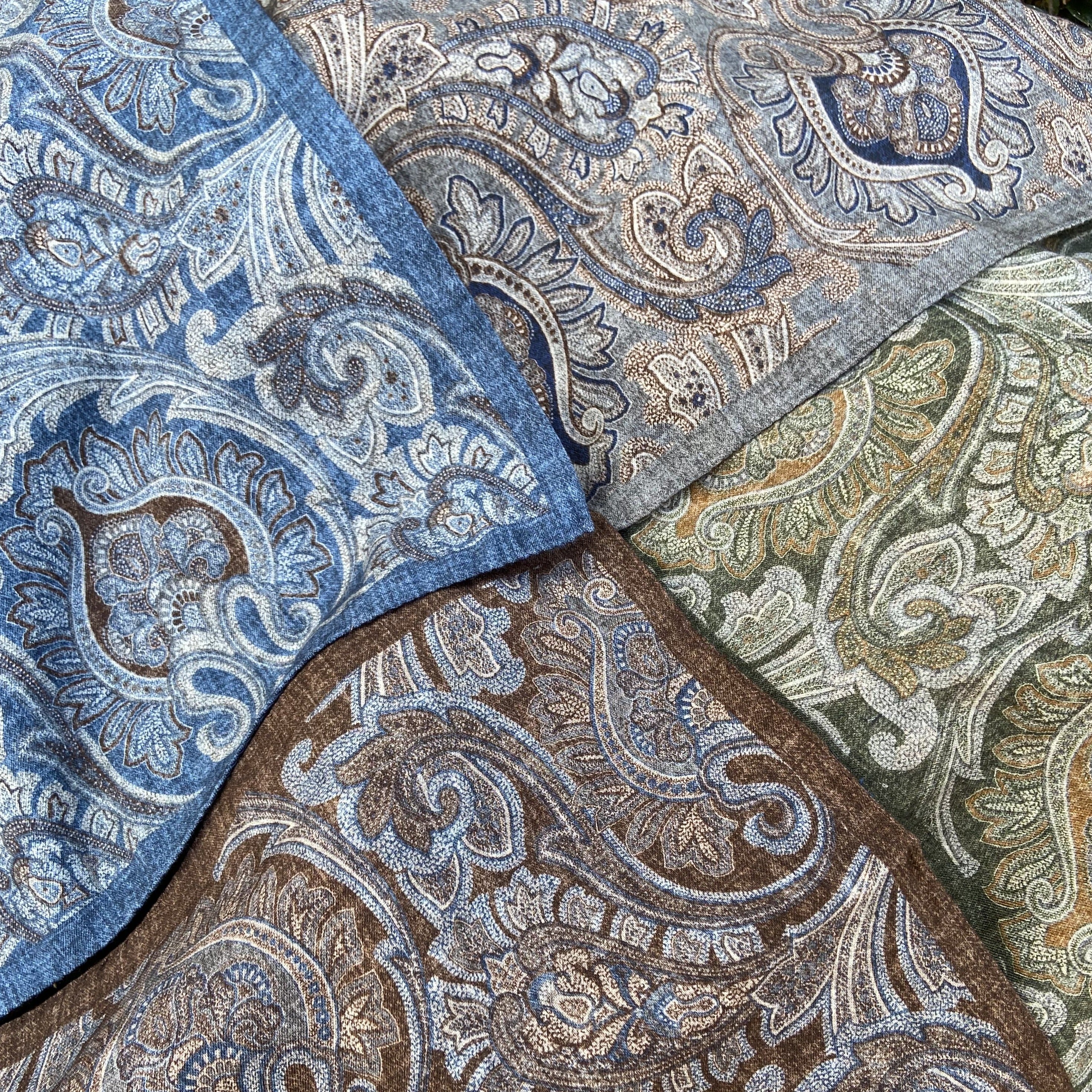 Paisley/Medallion Pocket Square