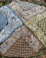 Load image into Gallery viewer, Paisley/Medallion Pocket Square
