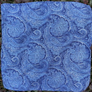 Paisley/Dot Pocket Square