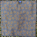 Load image into Gallery viewer, Pheasant/ Floating Paisley Pocket Square
