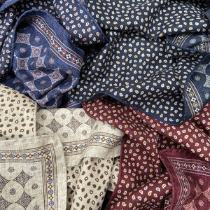 Ancient/Mini Drops Pocket Square