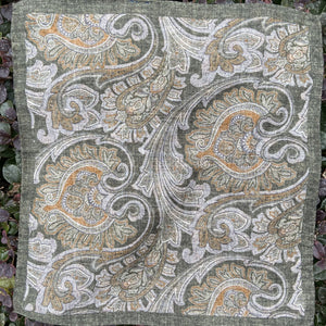 Paisley/Medallion Pocket Square