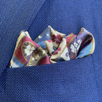 Load image into Gallery viewer, Dancing Paisley/Floral Pocket Square
