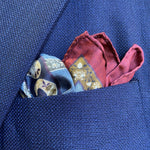 Load image into Gallery viewer, Dancing Paisley/Floral Pocket Square
