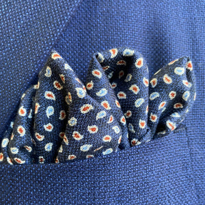 Ancient/Mini Drops Pocket Square