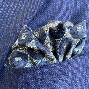 Ancient/Mini Drops Pocket Square