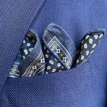 Load image into Gallery viewer, Ancient/Mini Drops Pocket Square
