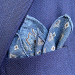 Load image into Gallery viewer, Paisley/Medallion Pocket Square
