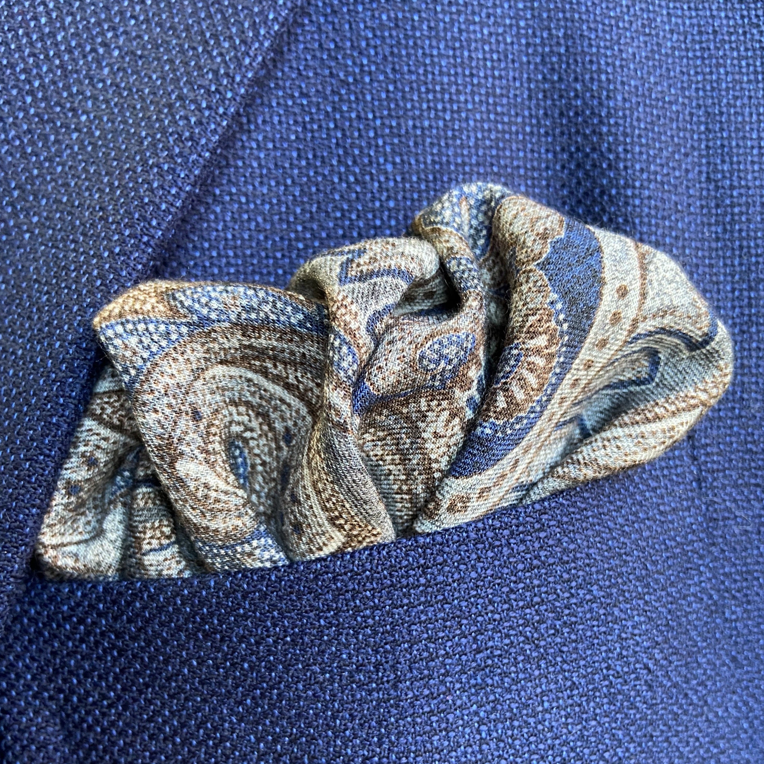 Paisley/Medallion Pocket Square