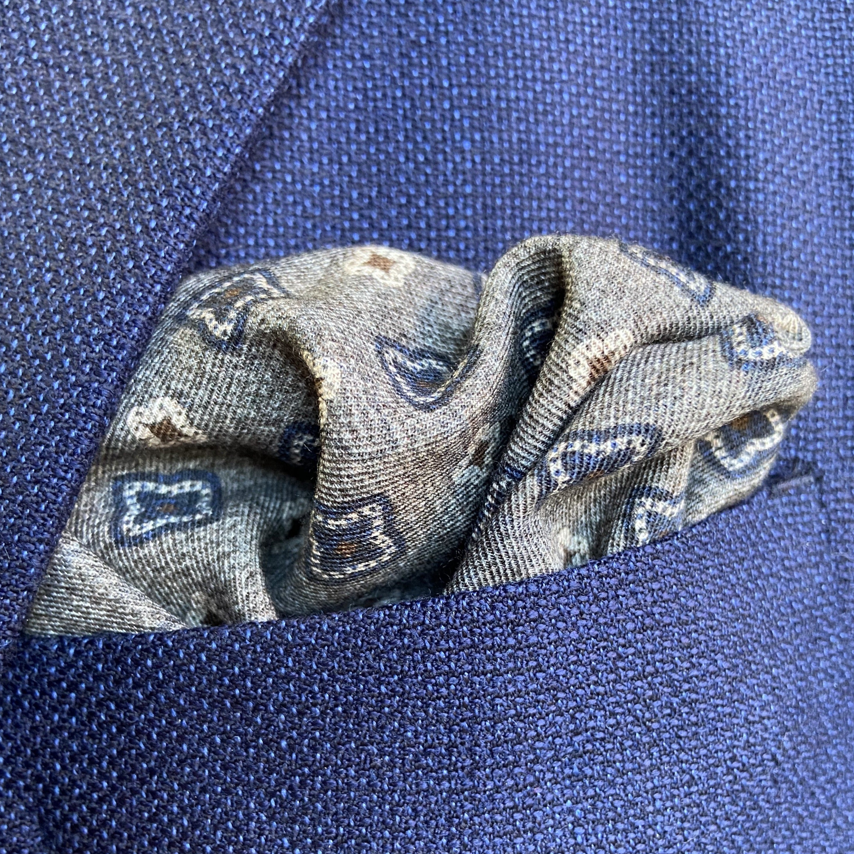 Paisley/Medallion Pocket Square