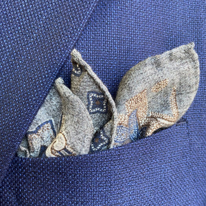 Paisley/Medallion Pocket Square