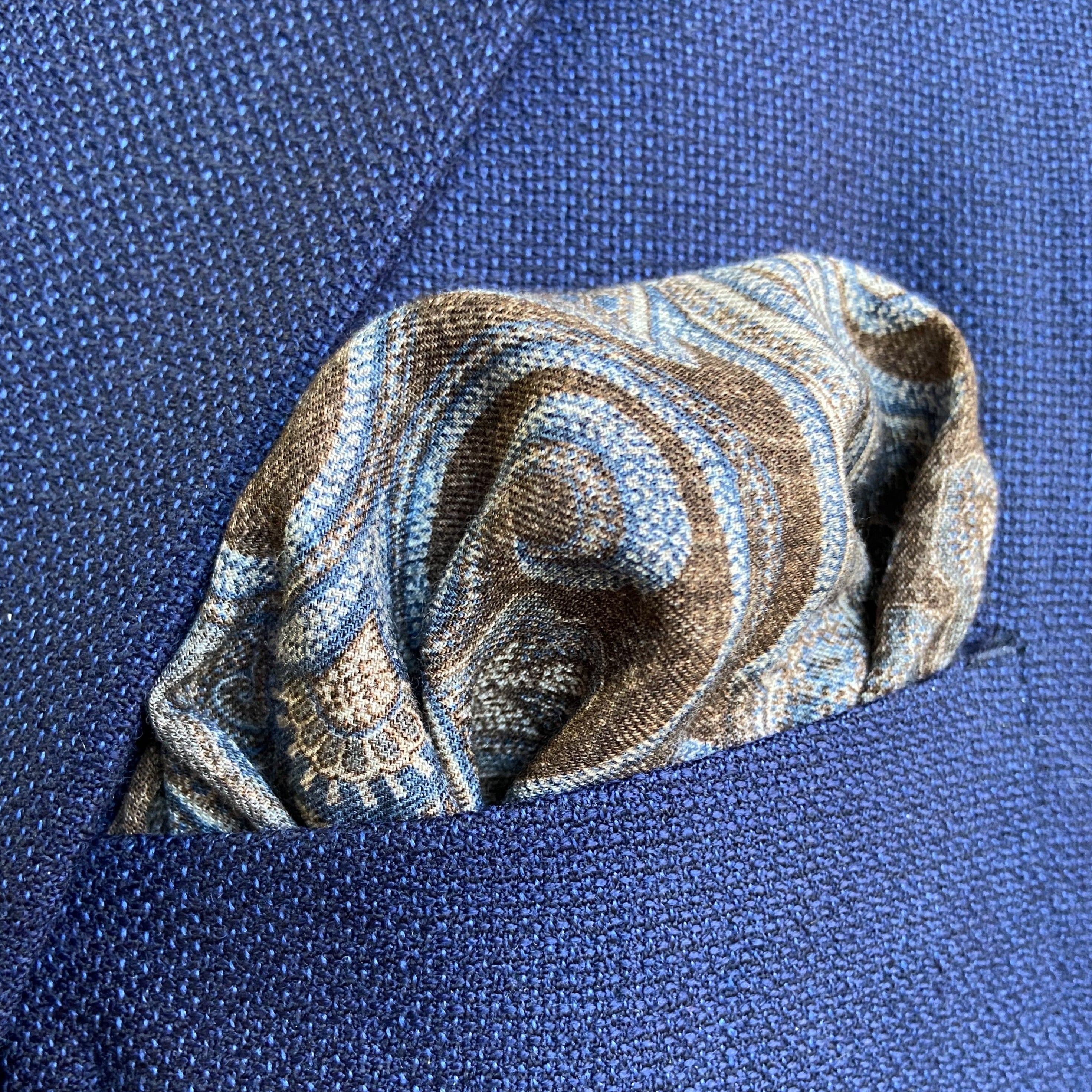 Paisley/Medallion Pocket Square