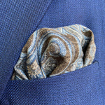 Load image into Gallery viewer, Paisley/Medallion Pocket Square
