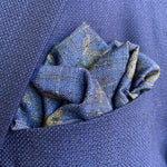 Load image into Gallery viewer, Pheasant/ Floating Paisley Pocket Square
