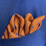 Load image into Gallery viewer, Paisley/Dot Pocket Square
