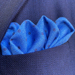 Load image into Gallery viewer, Paisley/Dot Pocket Square
