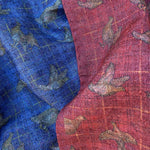 Load image into Gallery viewer, Pheasant/ Floating Paisley Pocket Square
