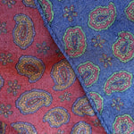 Load image into Gallery viewer, Pheasant/ Floating Paisley Pocket Square
